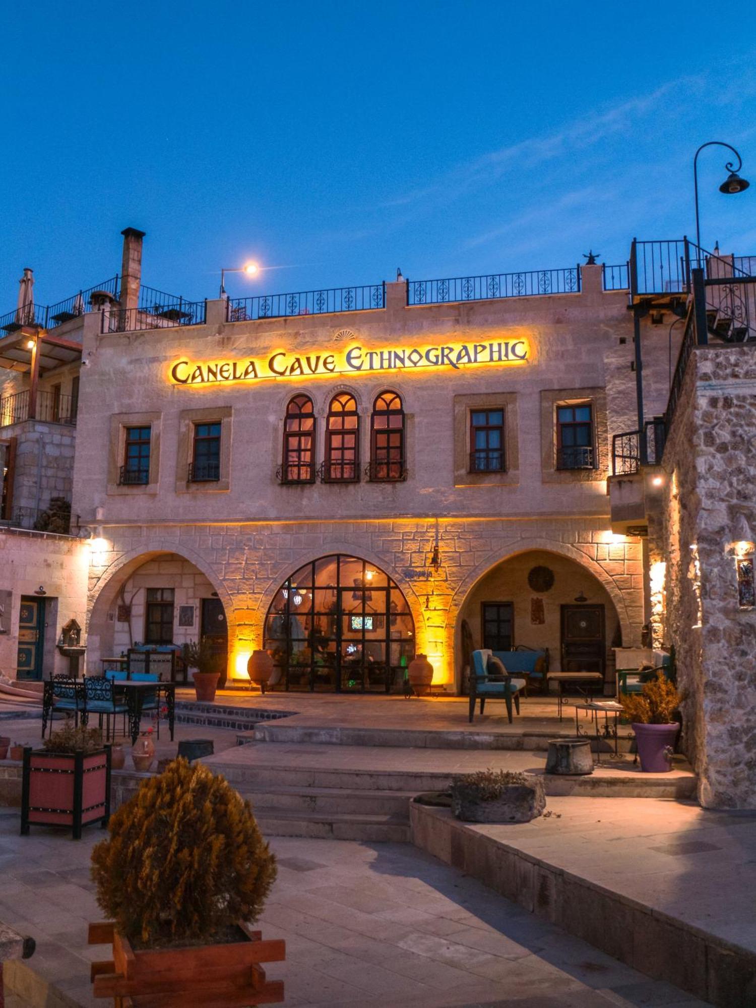 Canela Cave Hotel - Cappadocia Cavusin Bagian luar foto